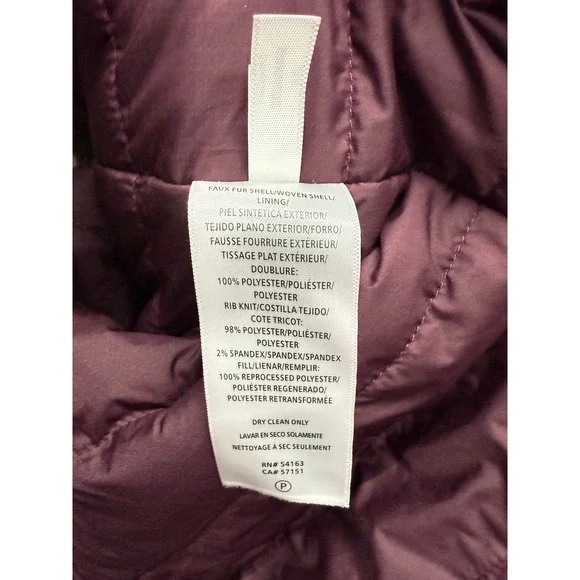 Bass Outdoor Women's Quilted Sherpa Puffer Jacket‎ Toasted Nut SIZE MEDIUM - Picture 7 of 9